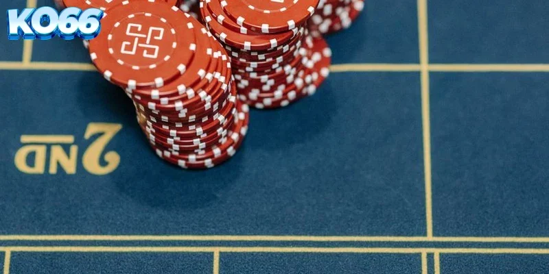 Tình huống tách bài Split trong ván đấu Blackjack trực tuyến tại nhà cái KO66